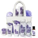 Lavender Spa Gift Baskets for Women - 11pcs