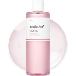 Medicube Pink Cica Calming Toner with Salmon DNA