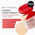Exfoliating Toner Pads with Red Succinic Acid
