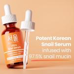 SeoulCeuticals Snail Mucin Anti-Wrinkle Serum 1oz