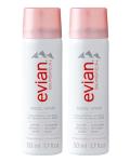 Evian Travel Facial Spray Duo - Hydrating Mist