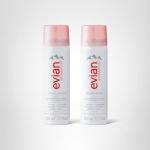 Evian Travel Facial Spray Duo - Hydrating Mist