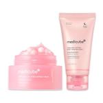 Medicube Pink Shimmer Duo: Collagen Cream & Mask