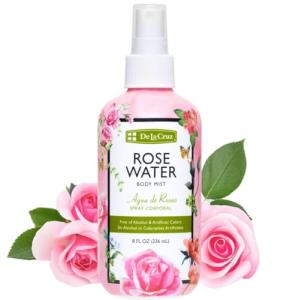 De La Cruz Pure Rose Water Mist 8 fl oz
