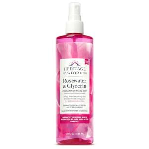 Rosewater & Glycerin Hydrating Skin Mist - 12oz