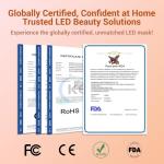 Portable LED Face Mask for Light Therapy