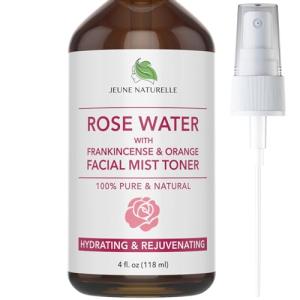 Pure Rose Water Face Mist with Frankincense & Citrus