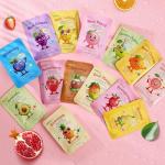 14 Pack Hydrating Fruit Face Masks for Kids