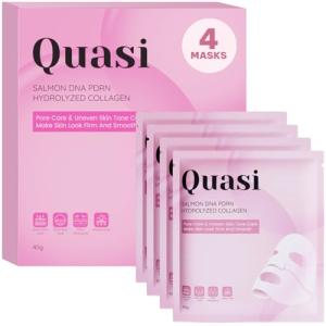 Quasi Salmon Collagen Face Mask Set - 4 Pack