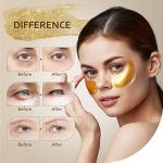 24K Gold Under Eye Patches - 30 Pairs