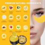 24K Gold Under Eye Patches for Puffiness
