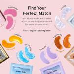 Vegan Blue Under Eye Gel Patches - 24 Pairs