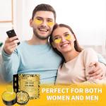 24K Gold Under Eye Patches for Puffiness