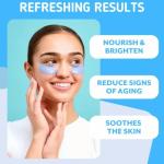 Cooling Eye Mask Patches with Peptides & Oils