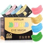 40 Pairs of Gold Eye Patches with Hyaluronic Acid