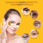 24K Gold Under Eye Masks for Puffiness