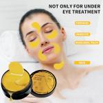 24K Gold Under Eye Patches for Puffiness