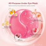 Gold Hydrogel Eye Masks for Dark Circles