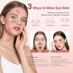 Gold Hydrogel Eye Masks for Dark Circles