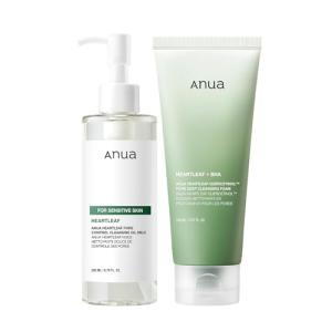 ANUA Heartleaf Double Cleanser Duo for Pores