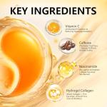 Vitamin C & Caffeine Eye Patches for Dark Circles