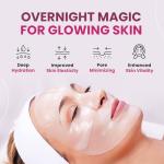 Hydrating Overnight Collagen Hydrogel Face Mask 4 Pack