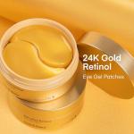 24K Gold Retinol Under Eye Patches - 60 Masks