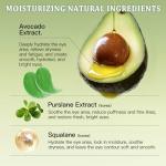60 Pcs Avocado Under Eye Masks for Dark Circles