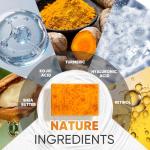 OAKDOLCHE Turmeric Kojic Acid Soap Bars Pack