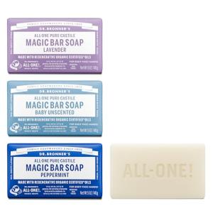 Dr. Bronner's Organic Magic Bar Soap Variety Pack