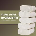 Amish Farms Fragrance-Free Soap Bars with Clay