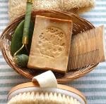 JUSIZA Aleppo Soap with Laurel & Olive Oil