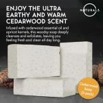 O Naturals Cedarwood Exfoliating Soap for Men