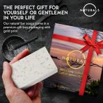 O Naturals Cedarwood Exfoliating Soap for Men