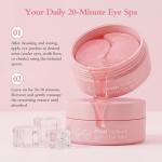 Anti-Wrinkle Eye Patches with Salmon DNA, 60 Pcs