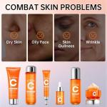 Vitamin C Skincare Set - 6 Piece Gift Kit