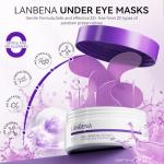 LANBENA Retinol Eye Patches for Dark Circles