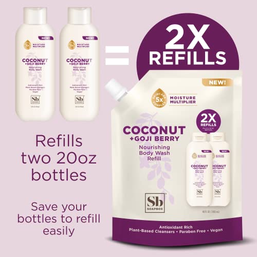 Coconut + Goji Berry Body Wash Refill Pack