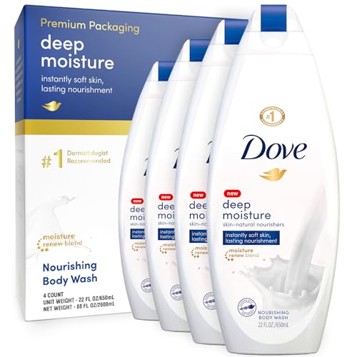 Organic Body Wash for Hydrated Skin (4-Pack)