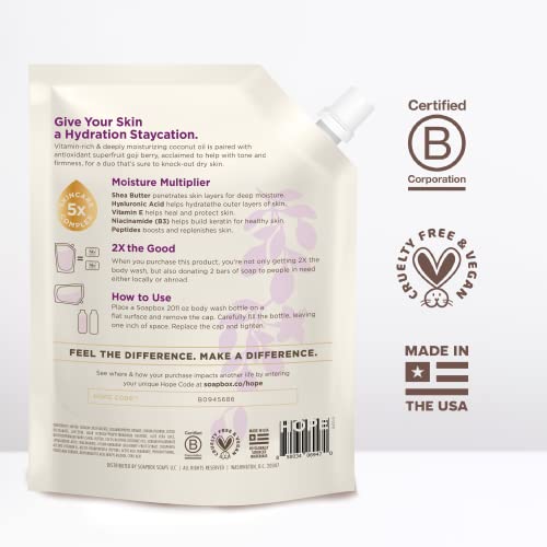 Coconut + Goji Berry Body Wash Refill Pack