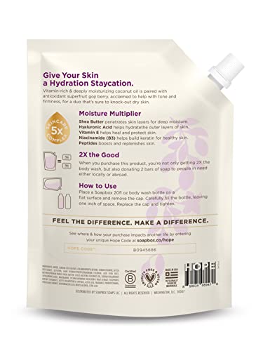 Coconut + Goji Berry Body Wash Refill Pack