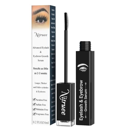 Organic Eyelash Growth Serum for Longer, Fuller Lashes