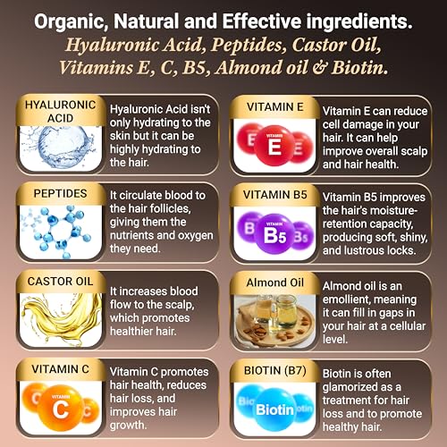 Organic Eyelash Growth Serum for Longer, Fuller Lashes