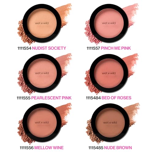 Matte Natural Glow Blush Powder Makeup, Pinch Me Pink