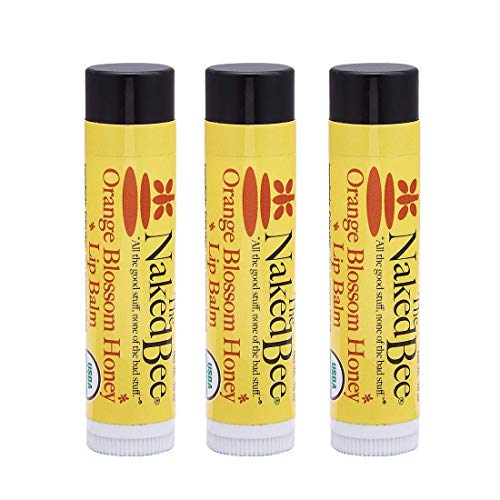 Organic Orange Blossom Honey Lip Balm Trio