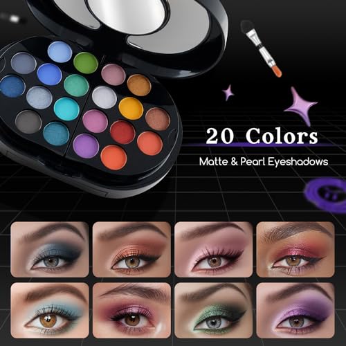 Color Nymph Organic Makeup Palette with Multi-Colors