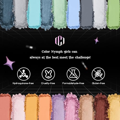 Color Nymph Organic Makeup Palette with Multi-Colors