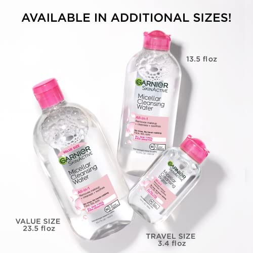 Organic Garnier Micellar Water Facial Cleanser Makeup Remover