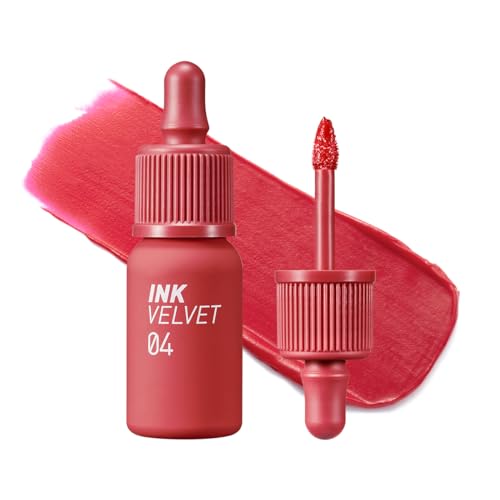 Organic Peripera Velvet Lip Tint in Vitality Coral