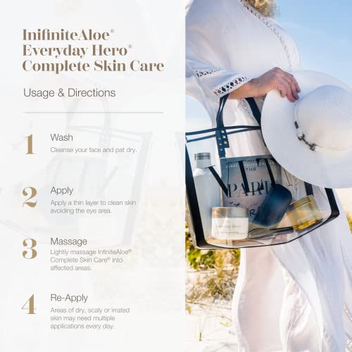 InfiniteAloe Aloe Vera Face Moisturizer & Body Lotion